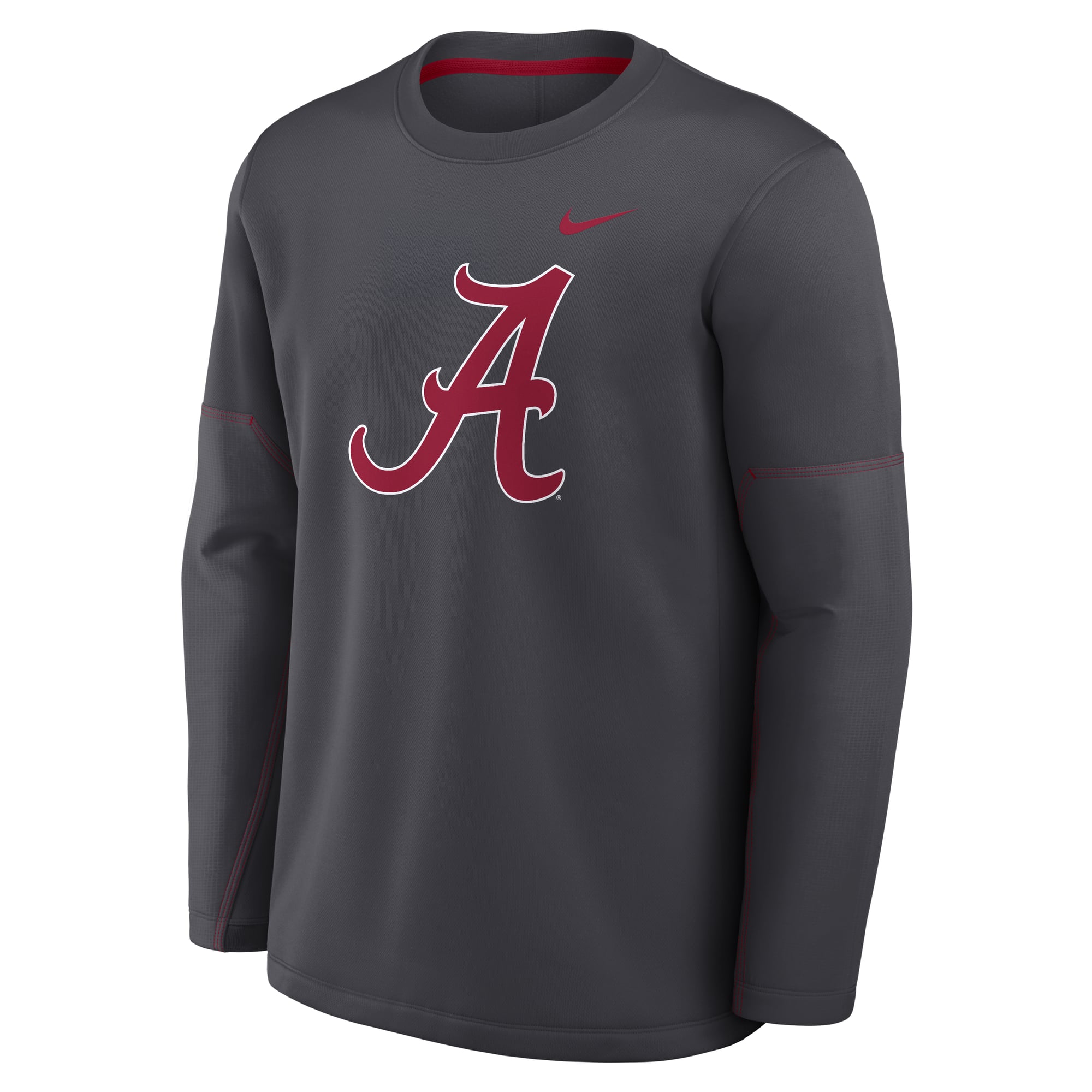 Haut à manches longues Therma-FIT Nike Crimson Alabama Tide 2026 pour homme